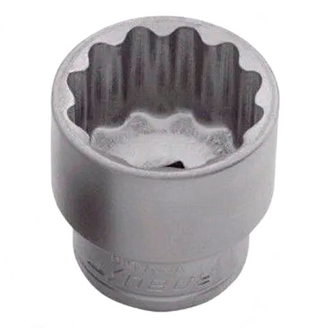 Soquete Estriado Curto 7/8" Encaixe de 1/2" - Robust 060061