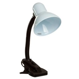 Luminária de Mesa Kian com Garra Branca - E27 40w - 1