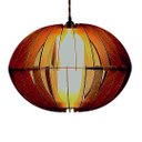 Ver imagem 1 de Luminária Teto tipo Pendente SAMARA MDF - Completa - Cor: Marrom