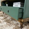 Rack para Tv de Madeira com 2 Gavetas - Steam:verde - 5