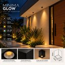 Ver imagem 3 de Spot LED Sobrepor Quadrado Opus Minima Glow 4.5W 3000k 30° Preto IP65 Externo ST3293