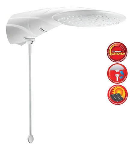 Chuveiro Advanced Eletrônica Lorenzetti 220v Branco 7500 W - 4