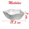 Kit 4 Tigelas Bowl Melamina Estrela Branca 900Ml - 2