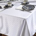 Ver imagem 1 de Toalha de Mesa Quadrada 4 Lugares 160x160 Requinte Ii Tj-5796 Dohler Branco