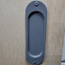 Ver imagem 3 de Porta de Correr em Madeira Amescla com Trilho e Ferragens Inclusas – 2,10 X 0,60