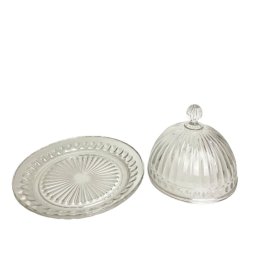 Queijeira Vidro Resistente Haskraft Qjra008 - 20x20x2,5cm - 7