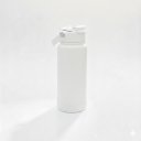 Ver imagem 1 de Garrafa Térmica Tr-008 1000ml Aço Inox com Protetor de Silicone:Branco