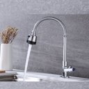 Ver imagem 2 de Torneira Cozinha Gourmet Flexível Pia Bancada 2 Jatos Metal