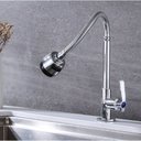 Ver imagem 4 de Torneira Cozinha Gourmet Flexível Pia Bancada 2 Jatos Metal