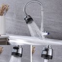 Ver imagem 5 de Torneira Cozinha Gourmet Flexível Pia Bancada 2 Jatos Metal