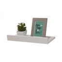 Ver imagem 2 de Prateleira Branca Suporte Invisível Mercado Das Prateleiras