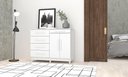 Ver imagem 4 de Cômoda Sapateira Orion Branco