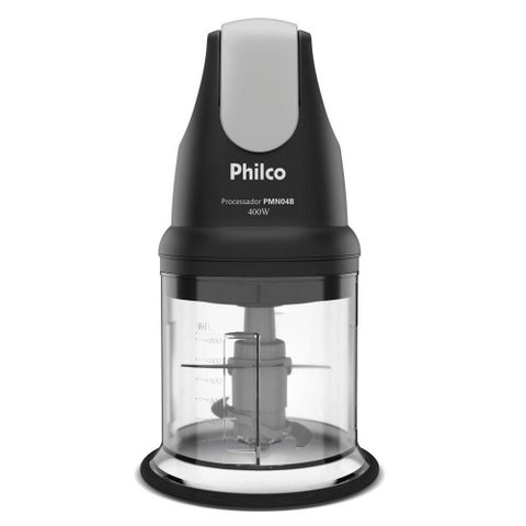 Processador de Alimentos Philco PMN04B 3 em 1 400W Preto 220V