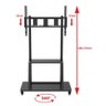 Rack / Suporte Pedestal para TV LCD / LED, Para tela de 55 - 110 FT 86XP FIXATEK FT-86XP - 6