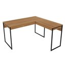 Ver imagem 4 de Mesa Escritório Escrivaninha Angular Com Gaveta