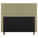 Ver imagem 3 de Cabeceira Cama Box Casal Queen Size 160Cm Linho Bege