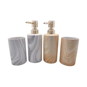 Conj P/banheiro de Ceramica 2pcs Leao Primo