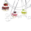 Ver imagem 4 de Suporte Giratório de Metal para Cupcake e Sobremesa Sweet Treats, Copo Atualizado de Tamanho Maior