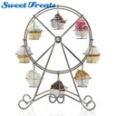 Ver imagem 2 de Suporte Giratório de Metal para Cupcake e Sobremesa Sweet Treats, Copo Atualizado de Tamanho Maior