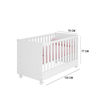 O Conjunto Perfeito para Seu Bebê Berço Americano + Cômoda + Colchão Ortobom Branco - Qmovi - 3