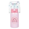 Garrafa Térmica Infantil 400 Ml com Canudo Rosa Pimpolho - 1