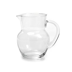 Mini Jarra de Vidro, 750mL, Bojuda, com Alça