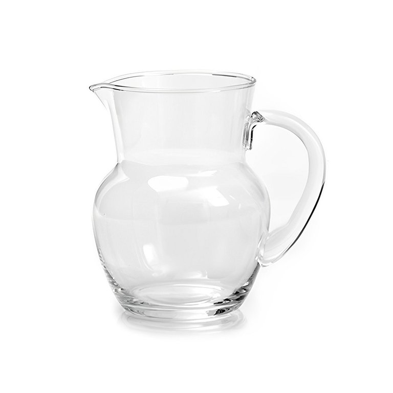 Mini Jarra de Vidro, 750mL, Bojuda, com Alça Mini Jarra de Vidro, 750mL, Bojuda, com Alça