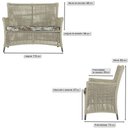 Ver imagem 6 de 2 Sofás Área Externa Igapó Alumínio Preta Corda Náutica E6 Rami