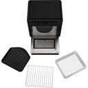 Ver imagem 2 de Forno Elétrico e Air Fryer Oster Digital Pro 13L 1800W Painel Touch Preto 220V