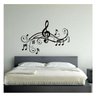 Adesivo Decorativo Notas Musicais Clave Música - 1