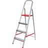Escada Doméstica em Alumínio 4 Degraus Worker - 1
