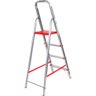 Escada Doméstica em Alumínio 4 Degraus Worker - 6