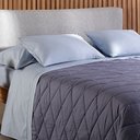 Ver imagem 3 de Jogo Cama King Buddemeyer 180 Fios Basic Percalle Azul 023