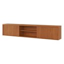 Ver imagem 2 de Rack Suspenso para TV até 75 Polegadas 100% MDF 180cm Zeus