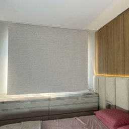 Persiana Rolo Blackout Mescla Napolis - 2,44m X 1,38m - 3