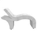 Ver imagem 3 de Maca Estética Estofada Reclinável Ergonômica Suede Ludmilla:branco