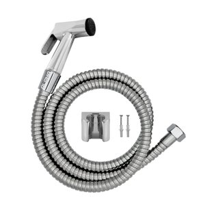 Ducha Higiênica Metal Gatilho Mangueira 1,20 Cor:cromado