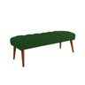 Banco Rubi 1,20m Suede Verde - Dominic Decor - 2