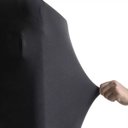 Ver imagem 4 de Capa Mala Bagagem Viagem C/ Ziper Preta Grande 32kg Elastano