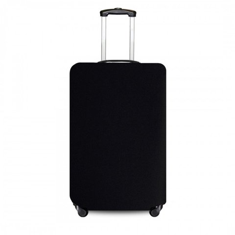 Capa Mala Bagagem Viagem C/ Ziper Preta Grande 32kg Elastano