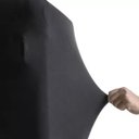 Ver imagem 5 de Capa Mala Bagagem Viagem c/ Ziper Preta Grande 32kg Elastano