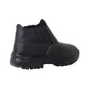 Ver imagem 3 de BOTINA DE SEGURANÇA ELASTICO IMBISEG SOLADO PU BICO PVC KADESH CA 17015 - 41 - Preta