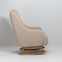 Ver imagem 4 de Poltrona de Amamentação Balanço Queen Marrom Claro