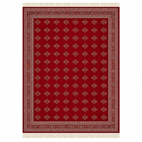 Tapete Belga Oriental 589 Vermelho 2,40x3,40m Abdalla