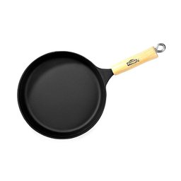 Frigideira Tradição Ferro Cabo Madeira Panela Mineira 24cm - 2