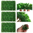 Ver imagem 4 de 14 Placas Buxinho Artificial Painéis de 60cm Indicados para Área Interna e Criação de Muro Inglês