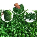 Ver imagem 3 de 14 Placas Buxinho Artificial Painéis de 60cm Indicados para Área Interna e Criação de Muro Inglês