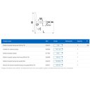 Ver imagem 2 de Chave Faceadora Mov. Central + Guia Quadro Bsa Unior 626476