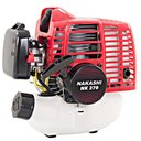 Ver imagem 5 de Roçadeira Costal Nakashi C270N 25,4cc Motor 2T NK270 á Gasolina de Uso Intensivo Com Lâmina de V