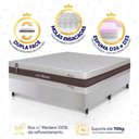 Ver imagem 7 de Cama Box Mali Molas Ensacadas Casal 138x188 King House